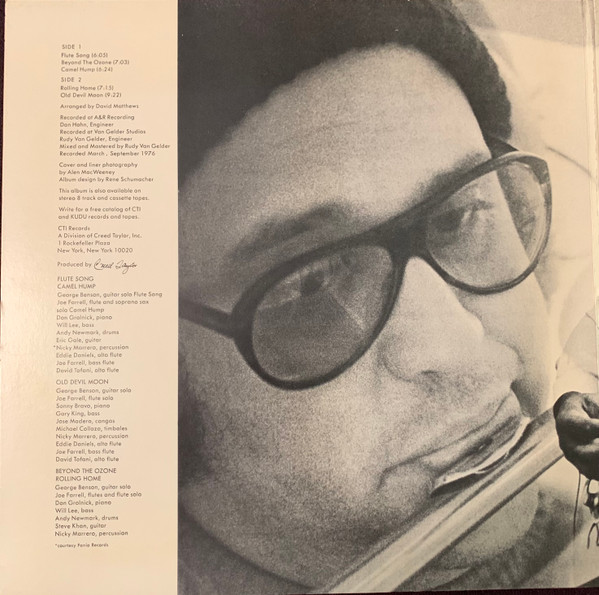 George Benson & Joe Farrell - Benson & Farrell | CTI Records (CTI 6069) - 2