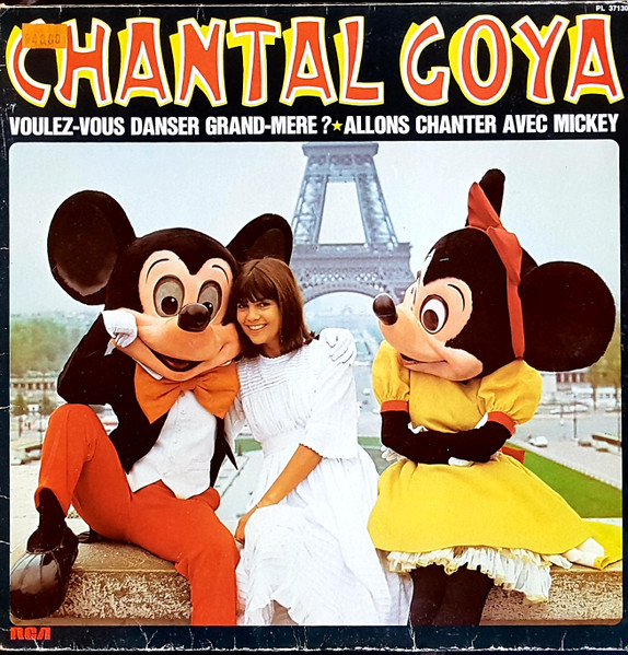 Chantal Goya - Voulez-Vous Danser Grand-Mère? ★ Allons Chanter Avec Mickey | RCA (PL 37130)