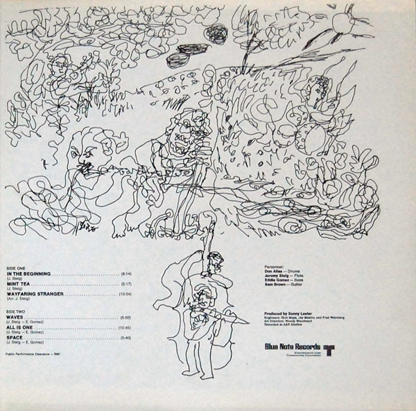 Jeremy Steig - Wayfaring Stranger | Blue Note (BST 84354) - 3