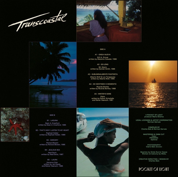 Charles Bals , Norman Gervais - Transcoastal | Pocket of Light (POLP001) - 2