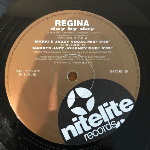 Regina - Day By Day | Nitelite Records (NL 15-97) - 3