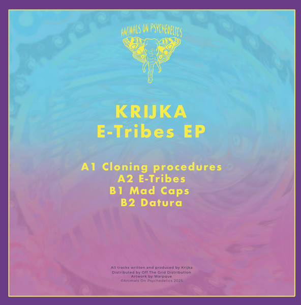 Krijka - E-Tribes EP | Animals On Psychedelics (AOP010) - 2