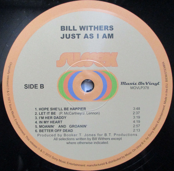 Bill Withers - Just As I Am | Music On Vinyl (MOVLP378) - 4