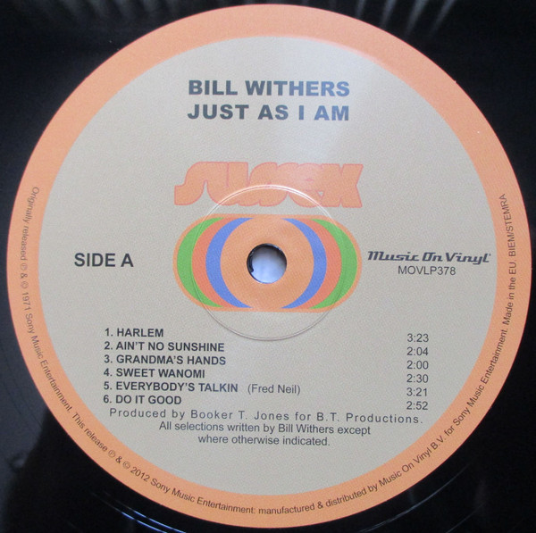 Bill Withers - Just As I Am | Music On Vinyl (MOVLP378) - 3