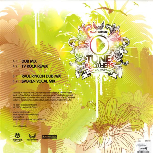 Tune Brothers - I See You Watching | Kontor Records (K638)