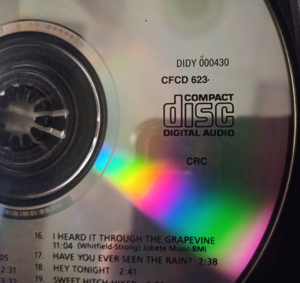 Creedence Clearwater Revival - Chronicle: The 20 Greatest Hits (CD) | Fantasy (CFCD-623) - 4 Creedence Clearwater Revival - Chronicle: The 20 Greatest Hits (CD) | Fantasy (CFCD-623) - 4