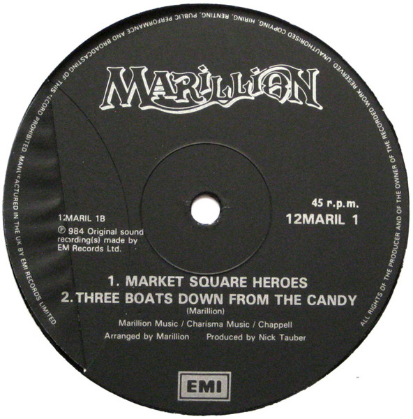 Marillion - Punch And Judy | EMI (12 MARIL 1) - 4