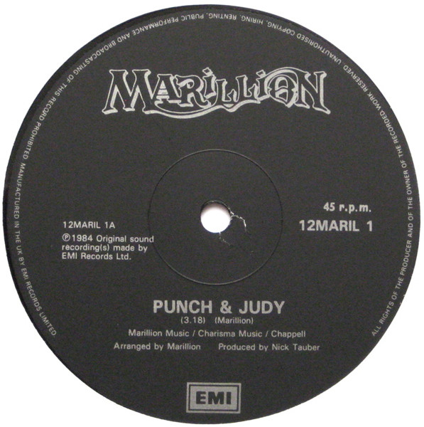 Marillion - Punch And Judy | EMI (12 MARIL 1) - 3
