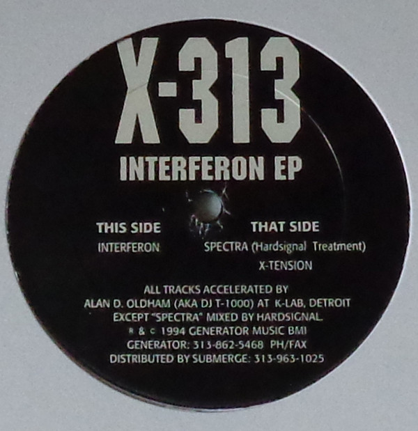 X-313 - Interferon EP | Generator Records (GEN011) X-313 - Interferon EP | Generator Records (GEN011)