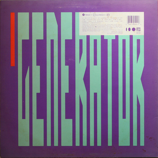 Yes - Big Generator | ATCO Records (790 522-1) - 2 Yes - Big Generator | ATCO Records (790 522-1) - 2