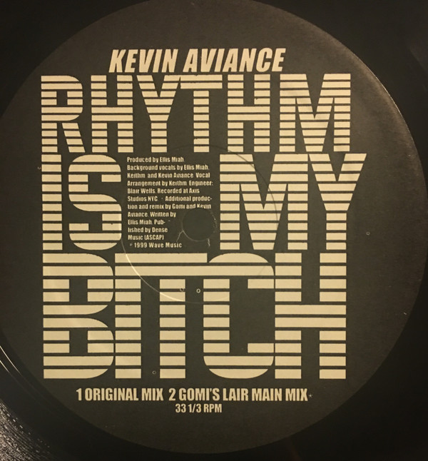 Kevin Aviance - Rhythm Is My Bitch | Wave Music (WM50046-1) - 3