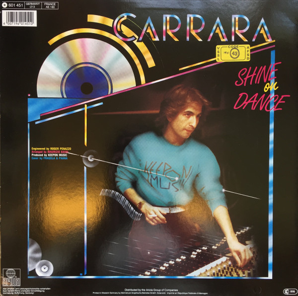 Carrara - Shine On Dance | Ariola (601 451) - 2