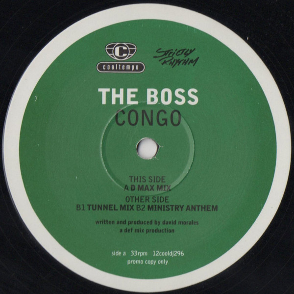 The Boss - Congo | Cooltempo (12cooldj296) - main