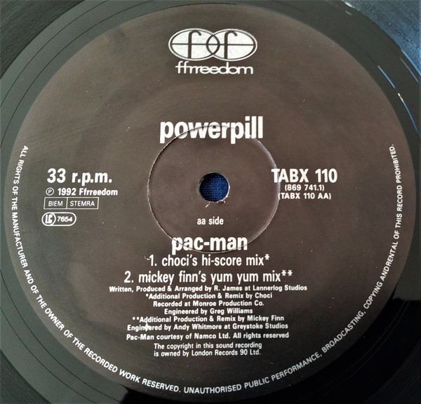 Power-Pill - Pac-Man | Ffrreedom (TABX 110) - 4