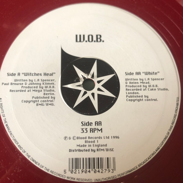 W.O.B. - Witches Heal | Blood Records (BLOOD 1) - 3
