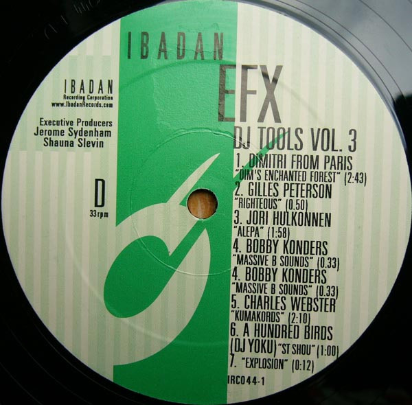 Various - Ibadan EFX (DJ Tools Vol. 3) | Ibadan (IRC044-1) - 6 Various - Ibadan EFX (DJ Tools Vol. 3) | Ibadan (IRC044-1) - 6