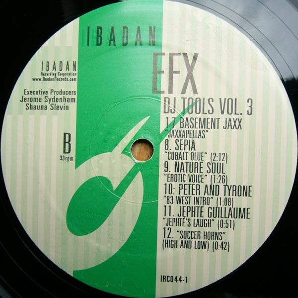 Various - Ibadan EFX (DJ Tools Vol. 3) | Ibadan (IRC044-1) - 4 Various - Ibadan EFX (DJ Tools Vol. 3) | Ibadan (IRC044-1) - 4