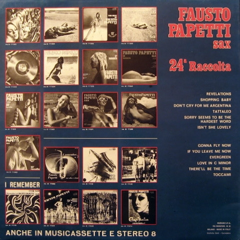 Fausto Papetti - 24ª Raccolta | Durium (ms AI 77386) - 3