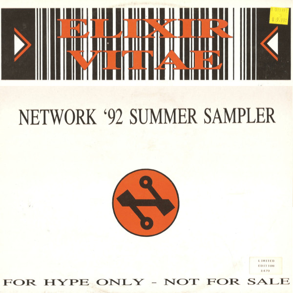 Various - Elixir Vitae (Network '92 Summer Sampler) | Network Records (EV1)