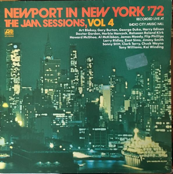 Various - Newport In New York '72 - The Jam Sessions, Vol 4 | Atlantic (ATL 40448)