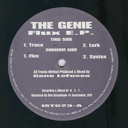 Genie - Flux EP | IST Records (IST023) - 2