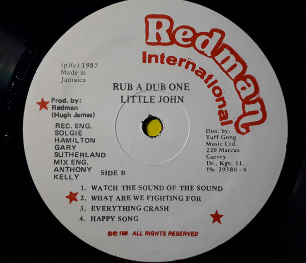 Little John - Rubber Dub One | Redman International (CELP 105) - 4 Little John - Rubber Dub One | Redman International (CELP 105) - 4
