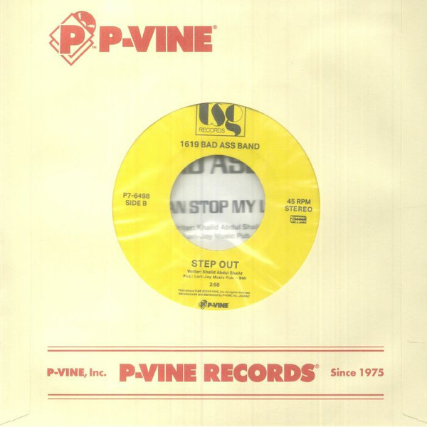 1619 B.A.B. - Nothing Can Stop My Loving You / Step Out | P-Vine Records (P7-6498) - 2