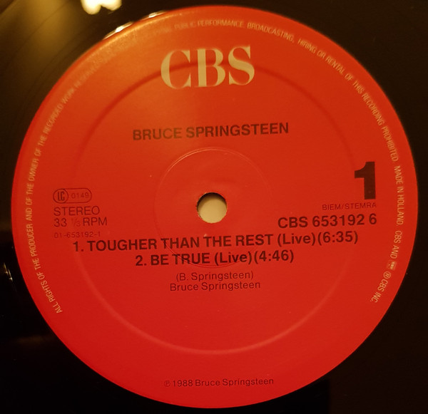 Bruce Springsteen - Chimes Of Freedom | CBS (CBS 653192 6) - 3