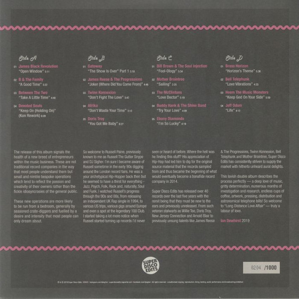 Various - Long Distance Love Affair (The Hidden Sounds Of Soul Music) | Super Disco Edits (SDE43) - 2 Various - Long Distance Love Affair (The Hidden Sounds Of Soul Music) | Super Disco Edits (SDE43) - 2