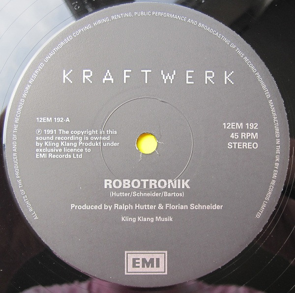 Kraftwerk - The Robots | EMI (12EM 192) - 3