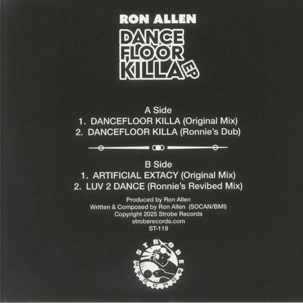 Ron Allen - Dancefloor Killa EP | Strobe Records (ST-119) - 2