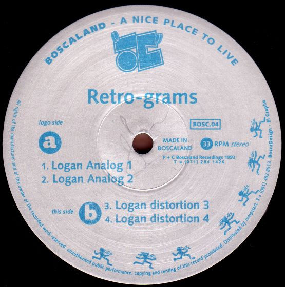 Retro-grams - The Logan EP | Boscaland Recordings (BOSC.04)
