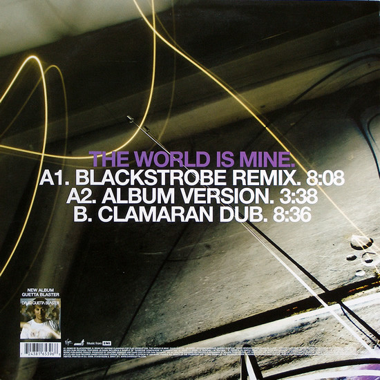 David Guetta - The World Is Mine | Virgin (DINST 271) - 2