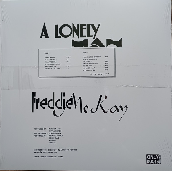 Freddie McKay - A Lonely Man | Onlyroots Records (ORLP30) - 2 Freddie McKay - A Lonely Man | Onlyroots Records (ORLP30) - 2