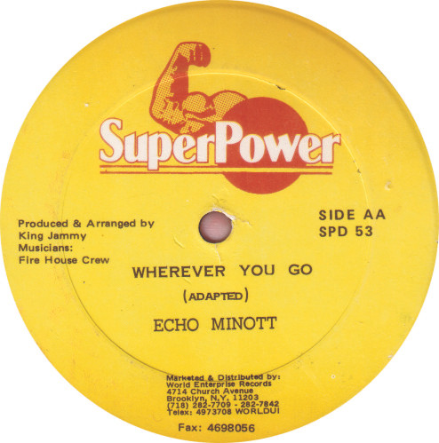 Ernest Wilson / Echo Minott - You Can't Be Happy / Wherever You Go | Super Power (SPD 53) - 2 Ernest Wilson / Echo Minott - You Can't Be Happy / Wherever You Go | Super Power (SPD 53) - 2