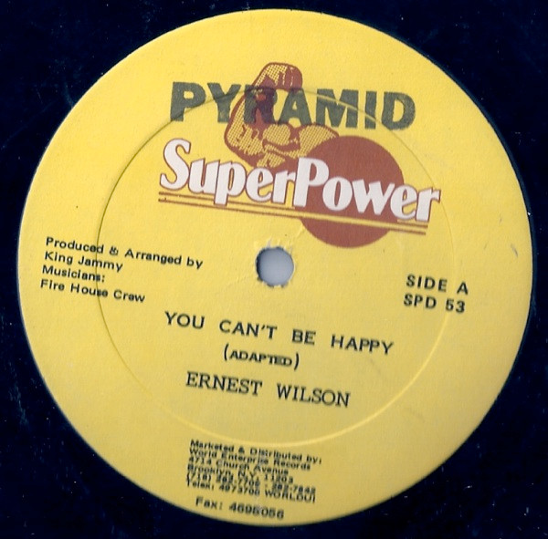 Ernest Wilson / Echo Minott - You Can't Be Happy / Wherever You Go | Super Power (SPD 53) - 3 Ernest Wilson / Echo Minott - You Can't Be Happy / Wherever You Go | Super Power (SPD 53) - 3