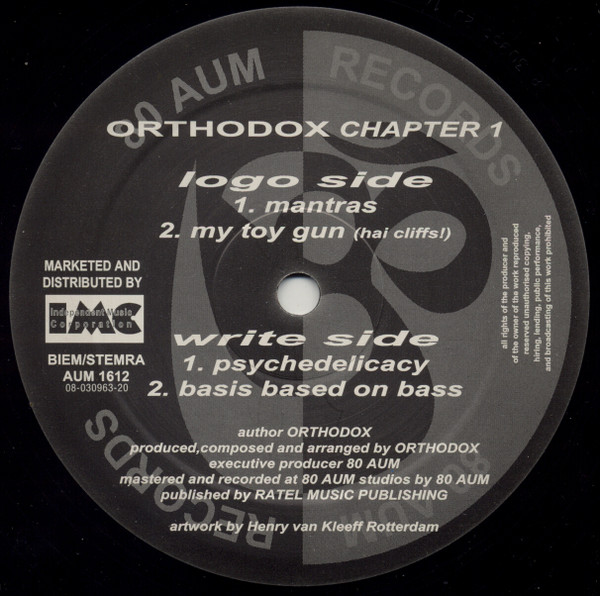 Orthodox - Chapter 1 | 80 Aum Records (AUM 1612) - 3