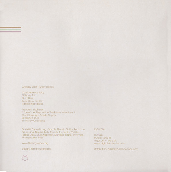 Chubby Wolf - Turkey Decoy | Digitalis Recordings (DIGIV030) - 2