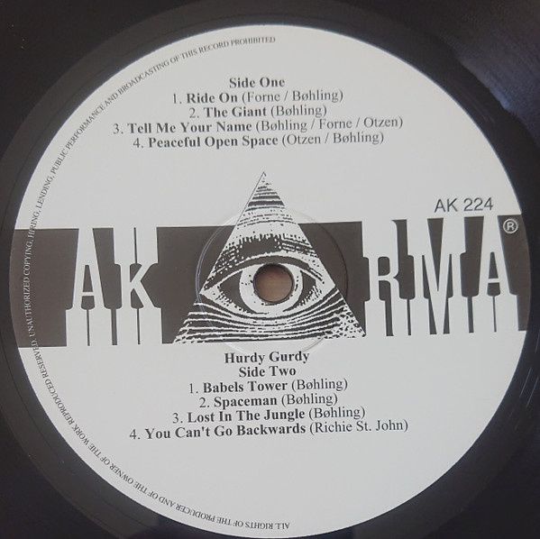 Hurdy Gurdy - Hurdy Gurdy | Akarma (AK 224) - 4 Hurdy Gurdy - Hurdy Gurdy | Akarma (AK 224) - 4