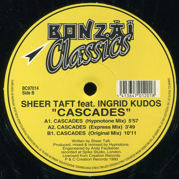 Sheer Taft Feat. Ingrid Kudos - Cascades | Bonzai Classics (BC97014) - 2