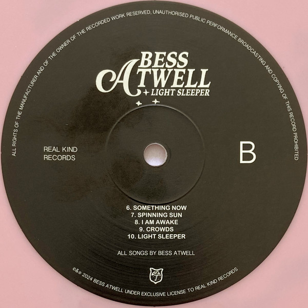 Bess Atwell - Light Sleeper | Real Kind Records (RLKND043) - 4