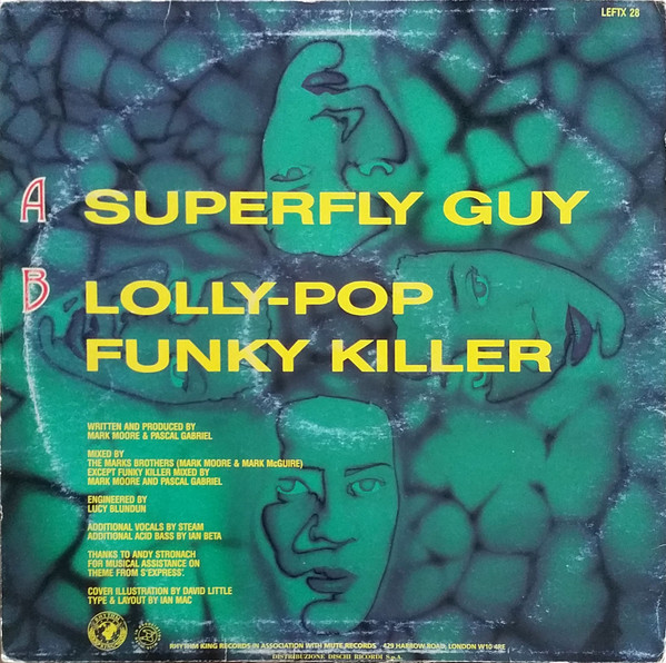 S-Express - Superfly Guy | Rhythm King (LEFTX 28)