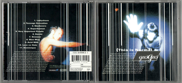 GusGus - This Is Normal | 4AD (8 47545 2) - 2