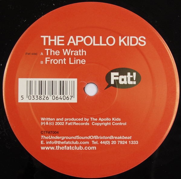 The Apollo Kids - The Wrath | Fat! Records (CTFAT004) The Apollo Kids - The Wrath | Fat! Records (CTFAT004)