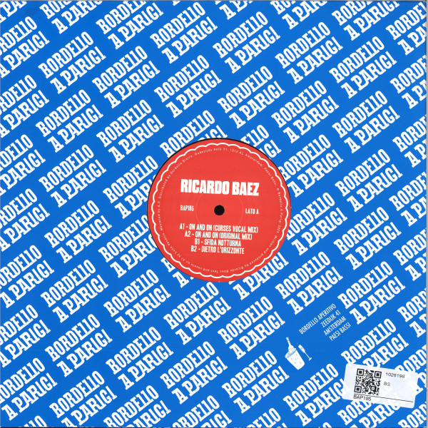 Ricardo Baez - On And On | Bordello A Parigi (BAP185) - 2 Ricardo Baez - On And On | Bordello A Parigi (BAP185) - 2