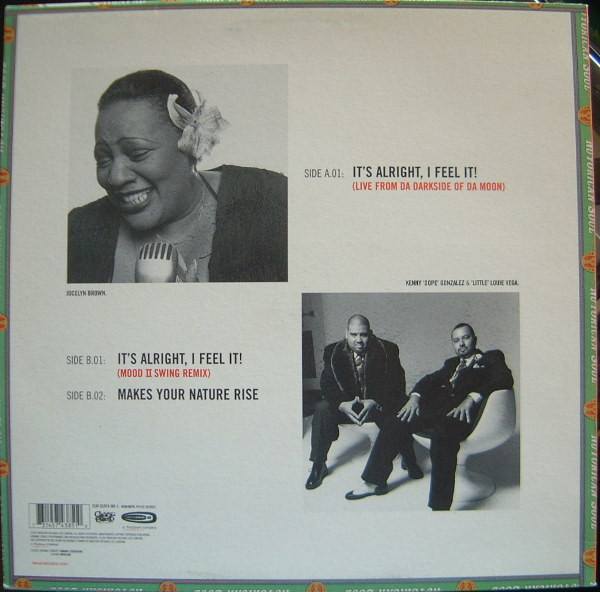 Nuyorican Soul Featuring Jocelyn Brown - It's Alright, I Feel It! (P.M.) | Talkin' Loud (TLXX 22) - 2