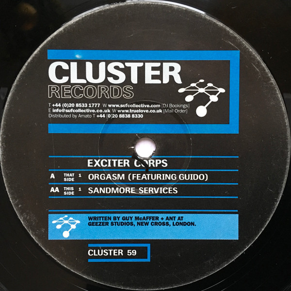 Exciter Corps - Orgasm / Sandmore Services | Cluster Records (CLUSTER 59) - main