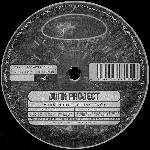 Junk Project - Brainbox (Junk 4.0) | Universal Prime Breaks (DMDUPB017) - 3