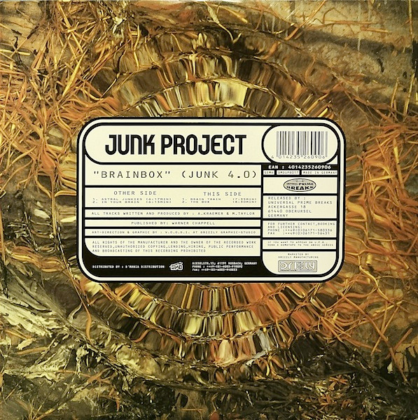 Junk Project - Brainbox (Junk 4.0) | Universal Prime Breaks (DMDUPB017) - 2