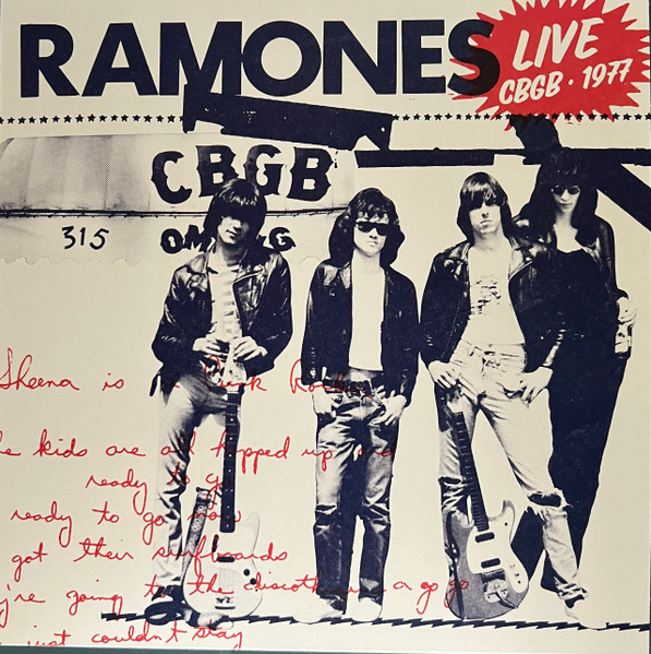 Ramones - Live (CBGB • 1977) | Rhino Records (RCV1 728254)